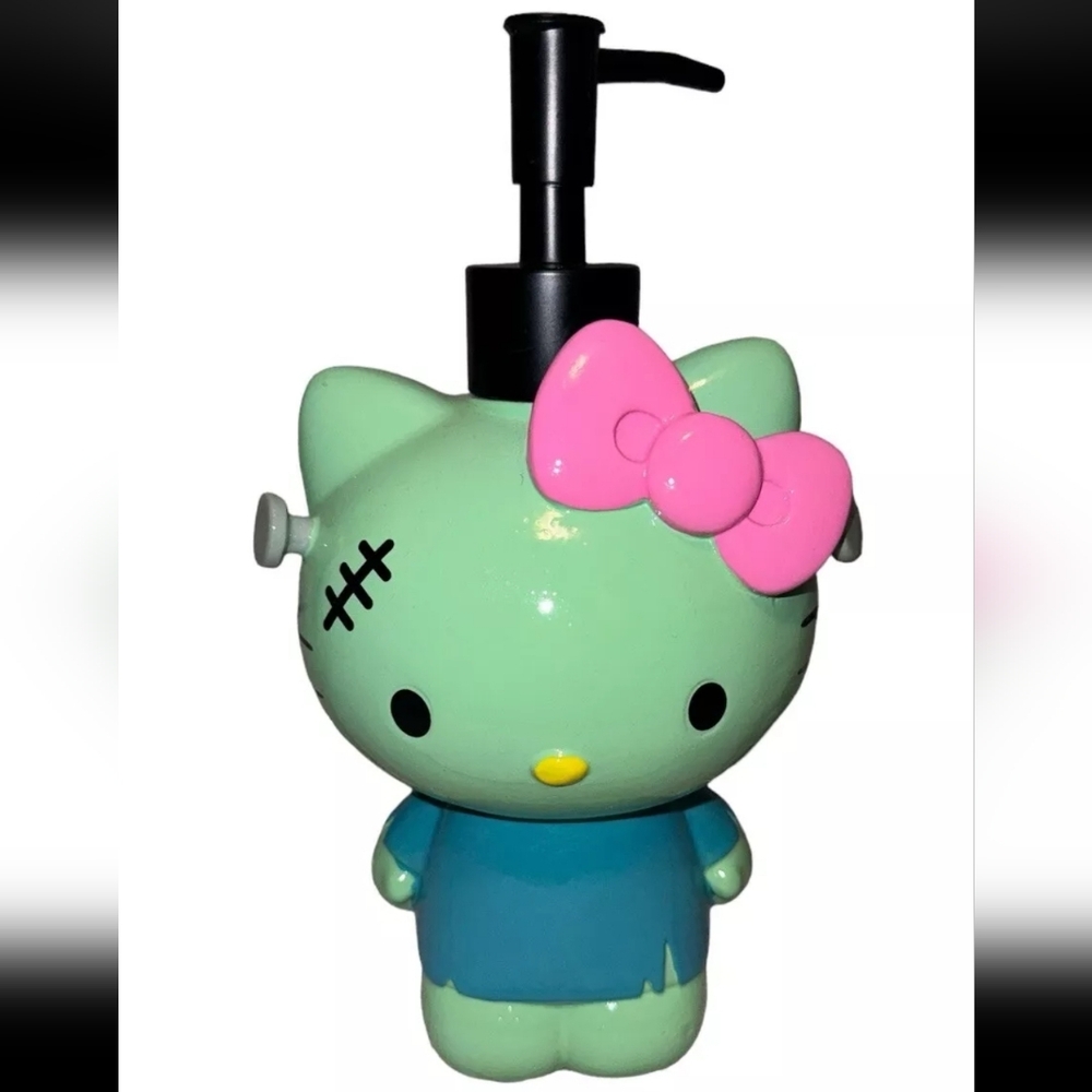 Hello kitty Halloween Frankenstein Zombie Soap Lotion Pump Dispenser